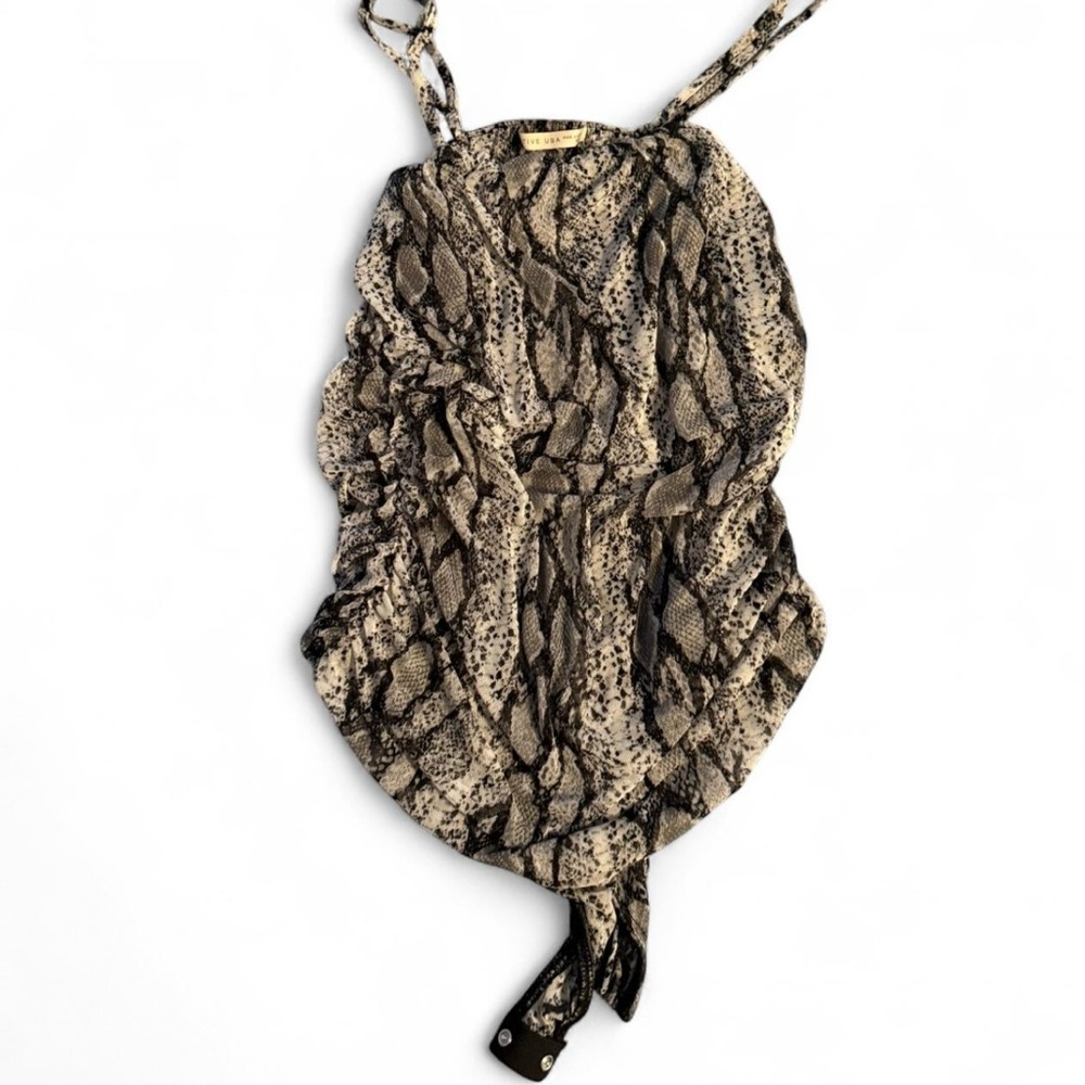 Active USA Snake Print Bodysuit